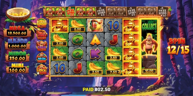 King Kong Cash là game Hi88 nổ hũ cực kỳ độc đáo